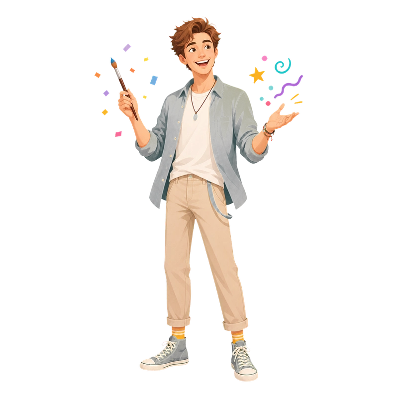 ENFP MBTI personality type illustration for The Campaigner