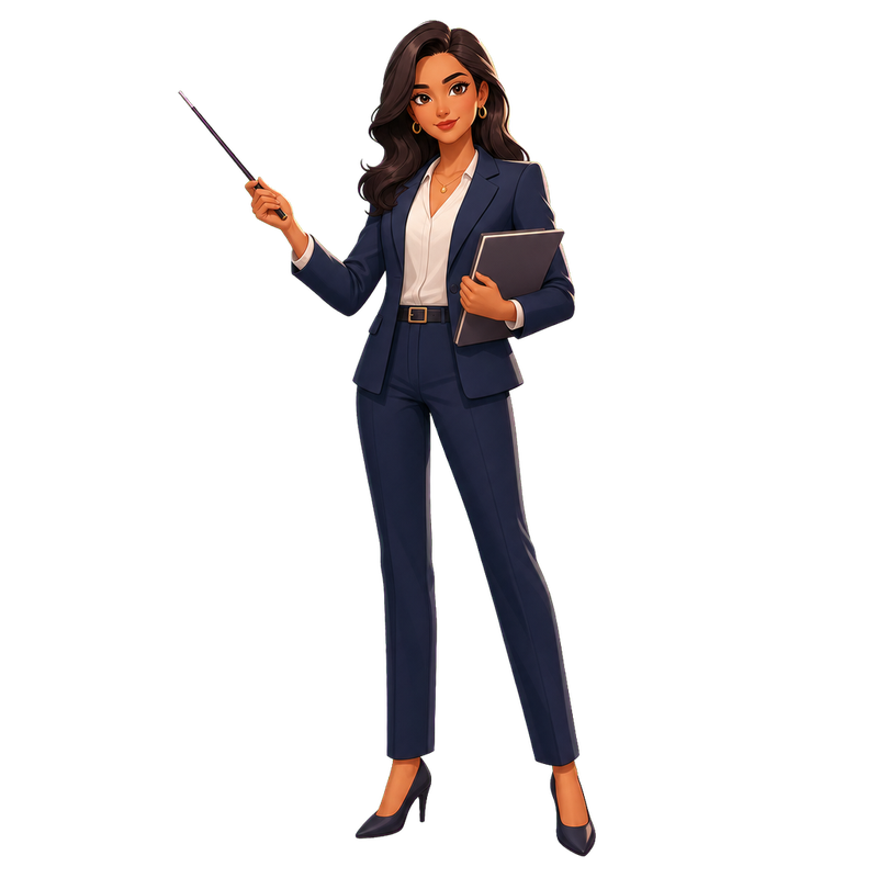 ENTJ MBTI personality type illustration for The Commander
