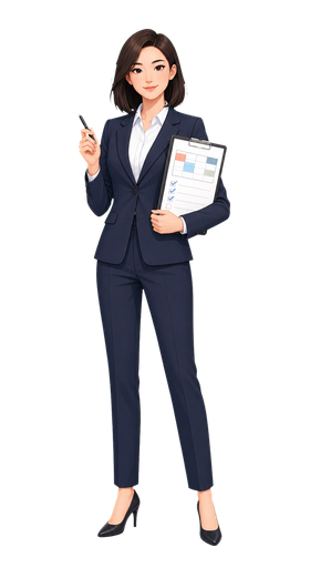 ESTJ The Executive MBTI-style personality type illustration