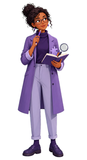 INTP The Logician MBTI-style personality type illustration