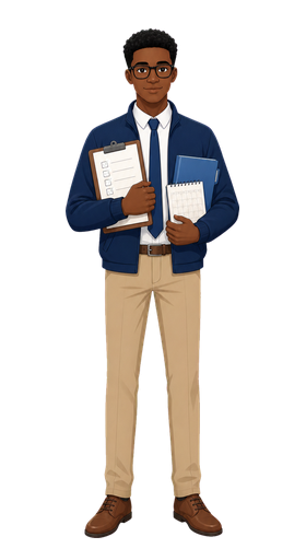 ISTJ The Logistician MBTI-style personality type illustration
