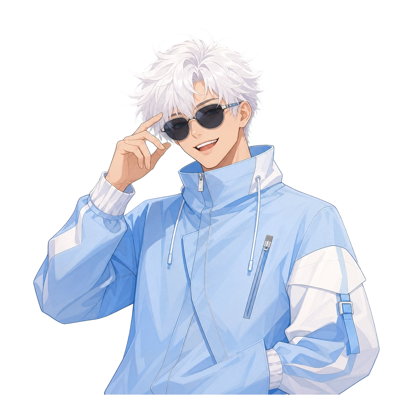 Gojo Satoru result illustration