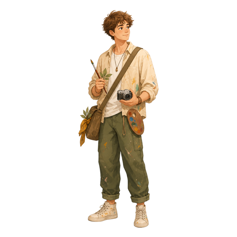 ISFP – The Adventurer result illustration