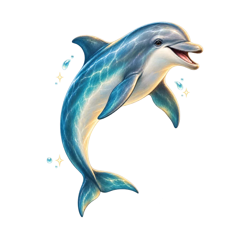 Dolphin - The Playful Connector result illustration