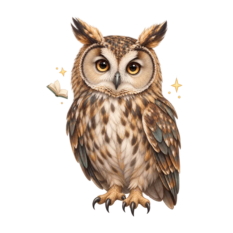 Owl - The Quiet Observer result illustration