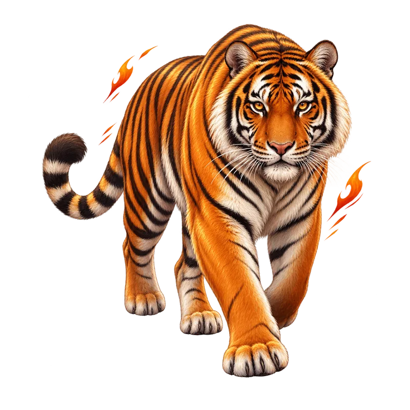 Tiger - The Bold Mover result illustration